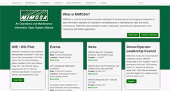 Desktop Screenshot of mimosa.org