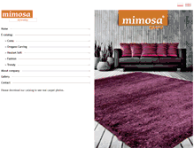 Tablet Screenshot of mimosa.pl